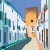 Lámina, Torre del homenaje y Calle Llana