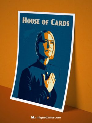 Lámina, Claire Underwood (House of Cards)